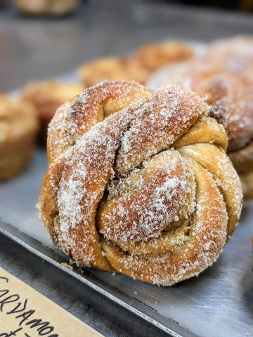 Sourdough Cardamom Bun